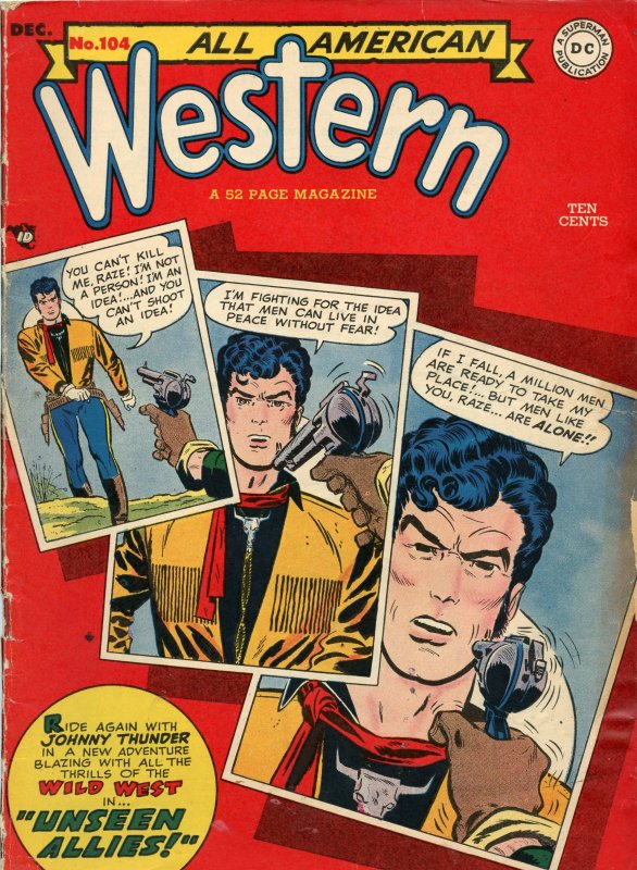 All-American Western #104 (1948) Comic Book VG- 3.5