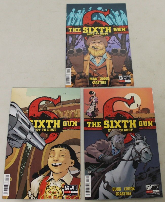 Oni: The Sixth Gun: Dust to Dust (2015) #1-3 COMPLETE SET 1,2,3 