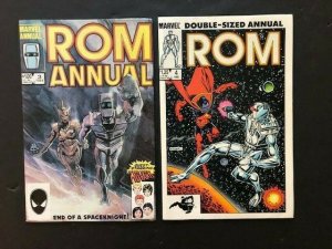 SET of 4-MARVEL  ROM Spaceknight ANNUALS #1-#4 FINE/VERY FINE (A15)