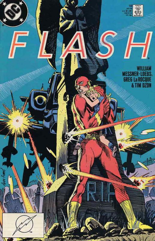 Flash (2nd Series) #18 VF/NM; DC | save on shipping - details inside