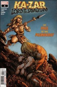 Ka-Zar: Lord of the Savage Land 4-A Jesus Saiz Cover VF/NM