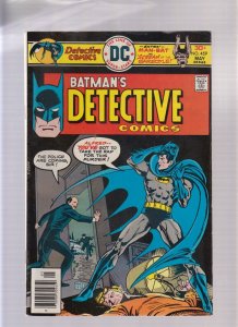 Detective Comics #459 - Ernie Chan Cover/Garcia-Lopez interior (6.5/7.0) 1976