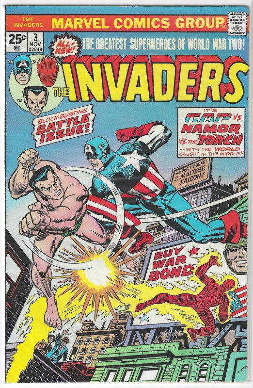 The Invaders #3 (1975) VF