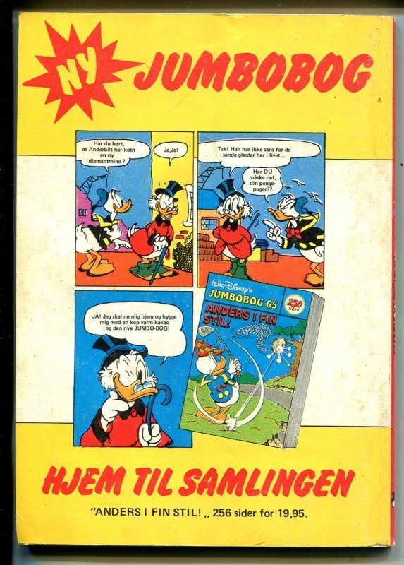 Onkel Joakim #16 1985-Disney-Danish-Uncle Scrooge-Carl Barks-Mickey Mouse-VG