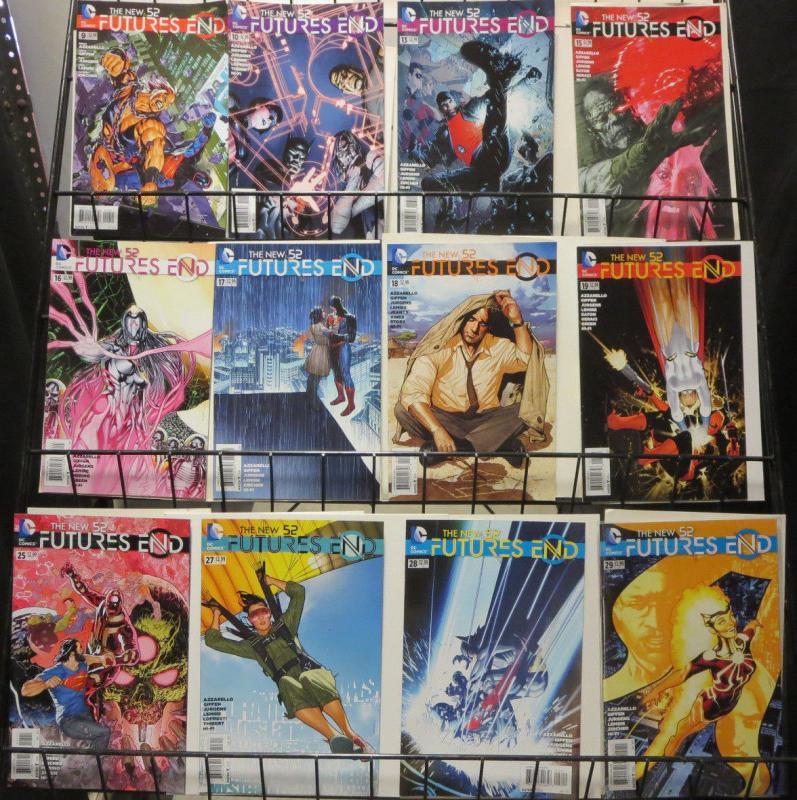 New 52: Futures End (DC 2014) #9-48 Lot of 25Diff Brainiac Batman Beyond Robots!