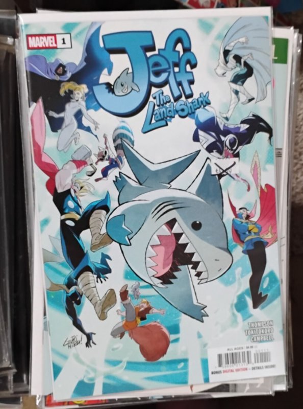 JEFF THE LANDSHARK # 1 2025  MARVEL DISNEY