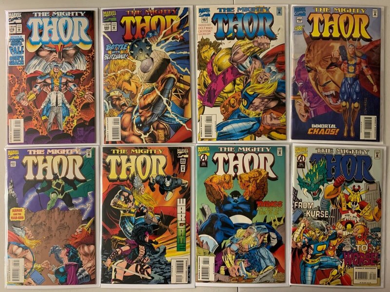 Mighty Thor comics lot #461-501 + 1 ann + 1 special direct 31 diff (1993-96)