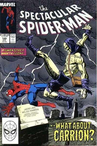 Spectacular Spider-Man (1976 series) #149, VF+ (Stock photo)