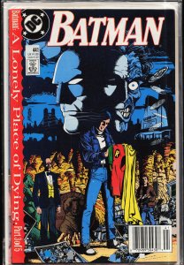 Batman #441 Newsstand Edition (1989) Batman