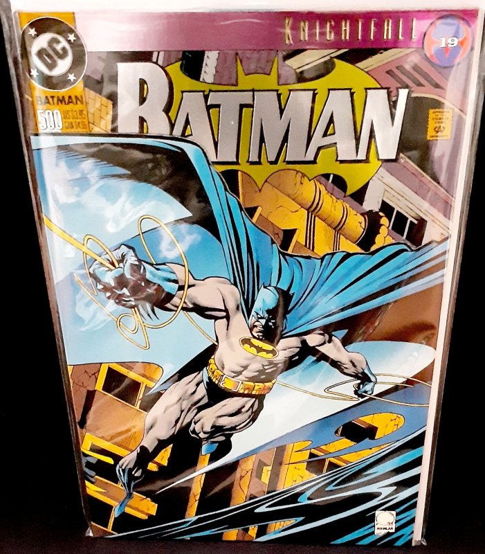 Batman #500 (1993) KEY Knightfall 500th Anniversary ~ FN/NM Nice!