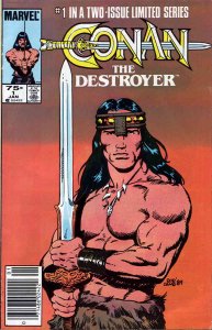 Conan the Destroyer #1 (Newsstand) VG; Marvel | low grade comic - save on shippi