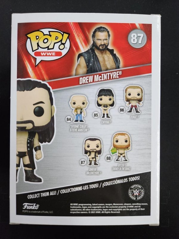 Funko Pop! WWE Drew McIntyre #87