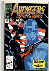 Avengers Spotlight #34 (1990) U.S.Agent