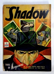 Shadow Nov 1 1942 VG Pulp Magazine