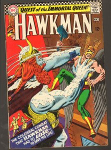 Hawkman #13 - Quest of the Immortal Queen! - 1966 (Grade 5.5/6.0) WH
