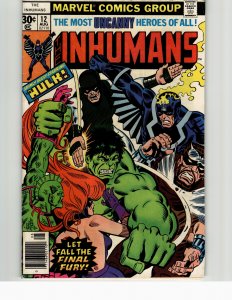 The Inhumans #12 (1977) Inhumans