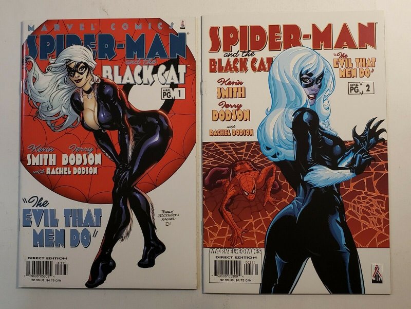 Spider-Man and the Black Cat #1-6 Complete Set VF/NM Marvel Comics 2002