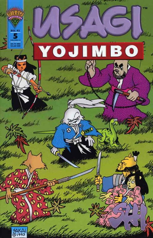 Usagi Yojimbo (Vol. 2) #5 FN; Mirage | save on shipping - details inside