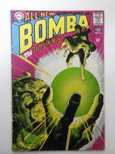 Bomba the Jungle Boy #6 (1968) VG- Condition! Cover detached bottom staple
