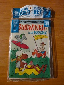 Gold Key 4 Pack SEALED Donald Duck #146 Tom Jerry #268 Bullwinkle #6 ~NM~ 1972