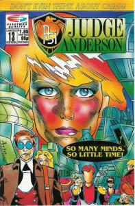 Psi-Judge Anderson #13 VF ; Fleetway Quality