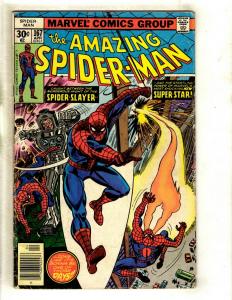 Lot Of 6 Amazing Spider-Man Marvel Comic Books # 183 186 187 196 167 168 GK5