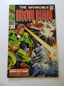 Iron Man #4 (1968) VG- condition