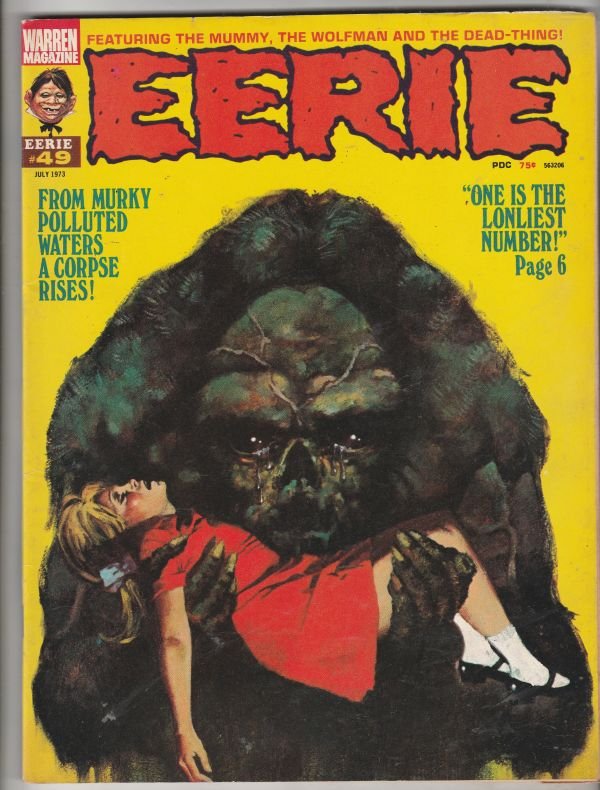 Eerie Magazine #49 (Jul-73) NM- High-Grade 