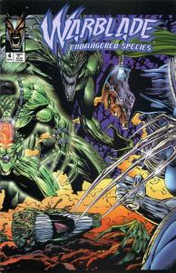 Warblade: Endangered Species #4 VF/NM; Image | save on shipping - details inside