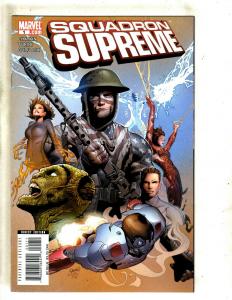 Lot Of 8 Squadron Supreme Marvel Comic Books # 1 2 3 4 5 6 7 1 Straczynski CJ14