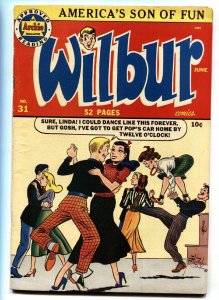 Wilbur #31 1950-Archie-Katy Keene-teen humor-dance cover-VF 