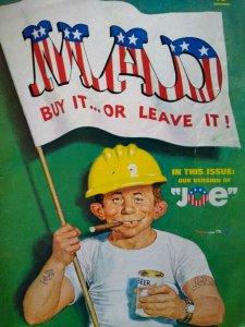 MAD Magazine July 1971 # 144 G I Joe Cover Shmoe Movie Satire The F.B.I TV Show