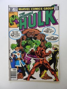 The Incredible Hulk #258 (1981) VF- condition