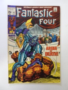Fantastic Four #93 (1969) FN+ condition