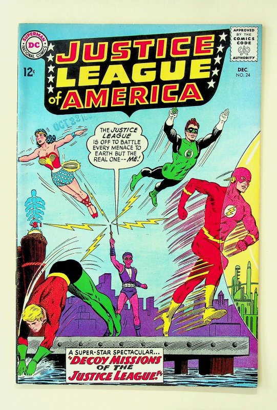Justice League of America #24 (Dec 1963, DC) - Fine/Very Fine