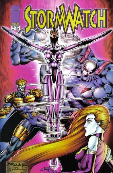 Stormwatch (1993 series) #18, NM- (Stock photo)