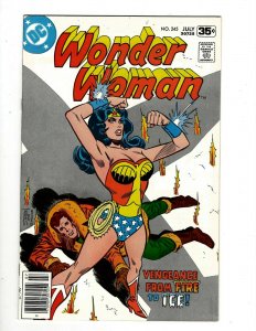 Lot Of 6 Wonder Woman DC Comic Books # 245 247 248 249 250 251 Batman Flash GK34