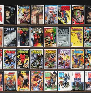 Huge Lot 150+ Comics with Magnus Robot Fighter, Starman, Avengers & More!