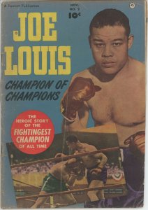 Joe Louis #2 (1950) - 3.0 GD/VG *Champion of Champions/Fawcett Boxing*