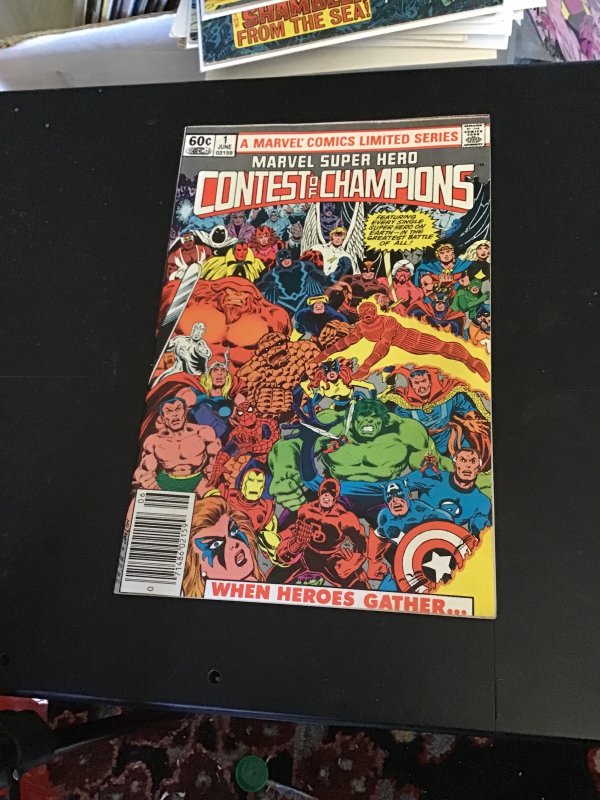 Marvel Super Hero Contest of Champions #1 (1982) Marvel heroes High grade VF/NM