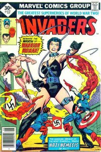 Invaders #17B FN ; Marvel | Whitman Edition