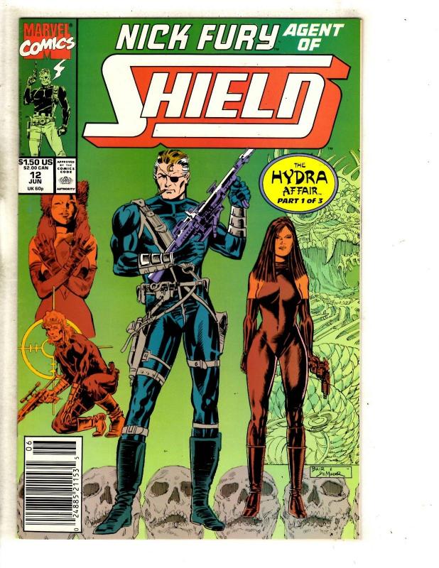 10 SHIELD Marvel Comic Books # 11 12 13 14 15 16 17 18 19 20 Nick Fury CR49