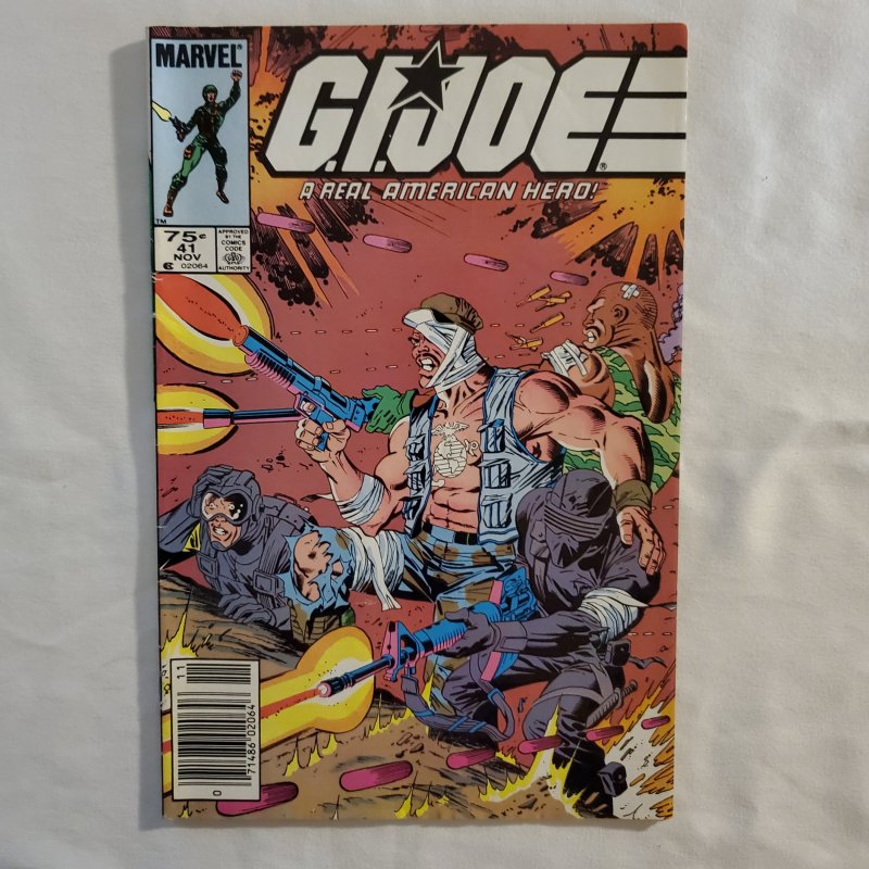 GI Joe #41 Very Good+ Cover by Mike Zeck