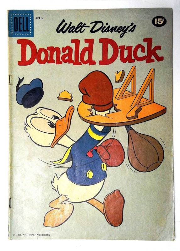 Donald Duck #76 (1961) Dell Comics 1st Print Comic Book