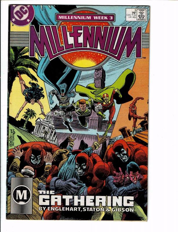 5 DC Comics; # 1 3 13 Holy War Infinite Crisis Millennium Titans Manhunter J99