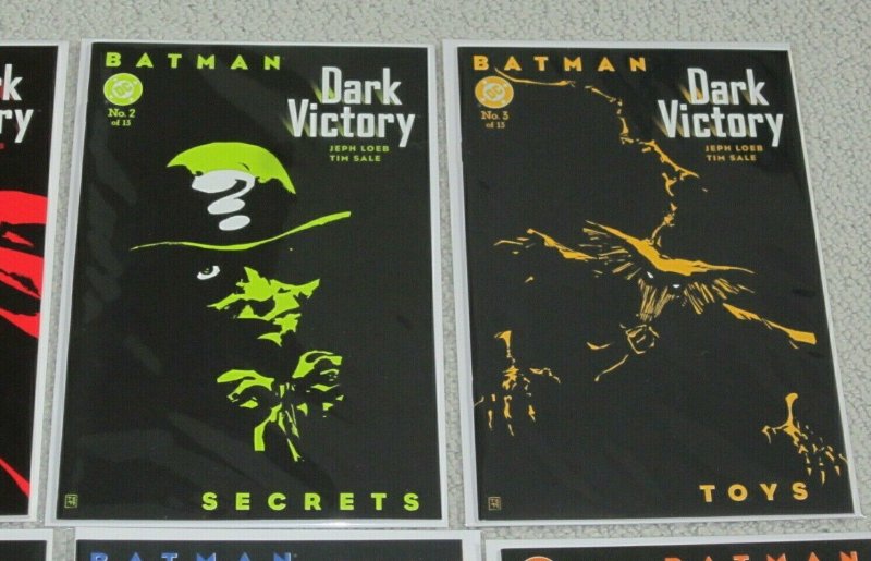 Complete Set Batman Dark Victory #1-13 w/Wizard #0 NM DC Comic Books Revenge War 