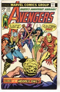 AVENGERS #133--1974--KREE/SKRULL WAR--comic book--FN/VF