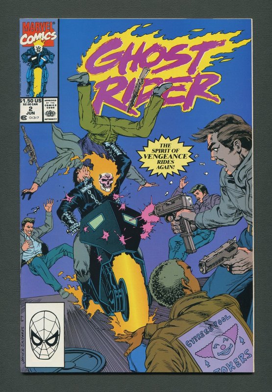 Ghost Rider #2 /  9.4 NM  /  June 1990