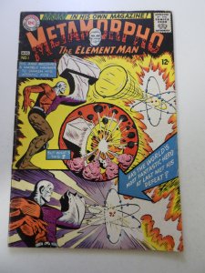 Metamorpho #1 (1965) VG/FN condition writing back cover