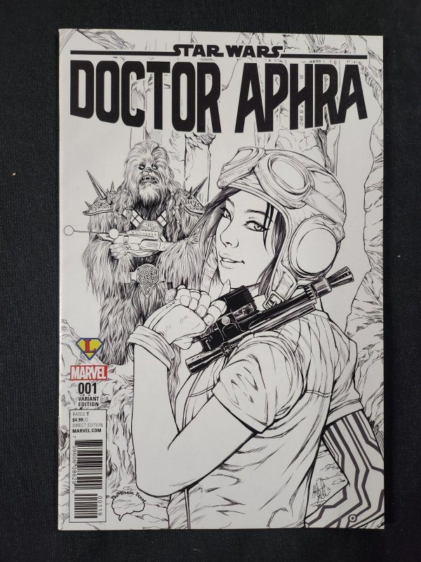 Doctor Aphra 3PC #1 - Braintrust Ashley Witter Color + B&W Variant (9.2ob) 2016